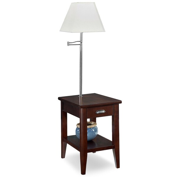 Kd Furnishings Lau Brown Wood Chairside Lamp Table Free Kd Furnishings Lau Brown Wood Chairside Lamp Table