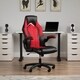 OFM Essentials Collection High-Back Racing Style Bonded Leather Gaming Chair - Thumbnail 82