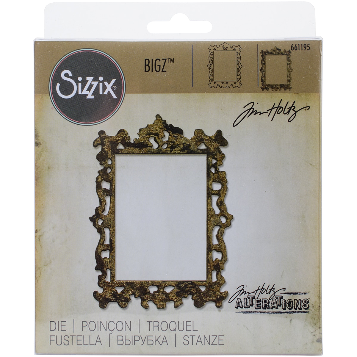 A MUST HAVE!! Sizzix Bigz Pro Ornate Frame #657677 Retail $59.99 Retired