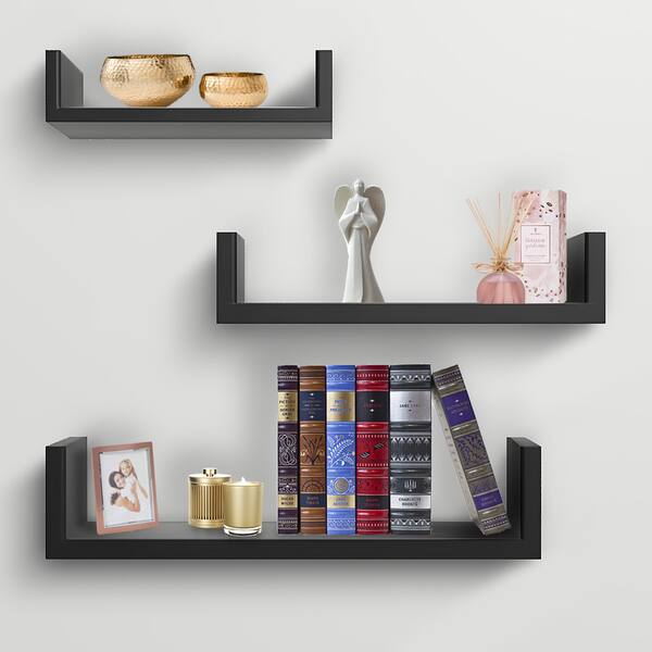 Shop Sorbus Floating Shelves Hanging Wall Shelves Decoration