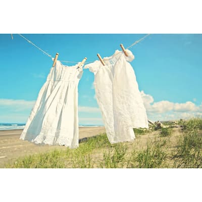 Marmont Hill - 'In the Breeze' by Sylvia Cook Painting Print on Wrapped Canvas - Multi-Color