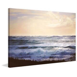 Marmont Hill 'Winter Ocean' Cook Painting Print