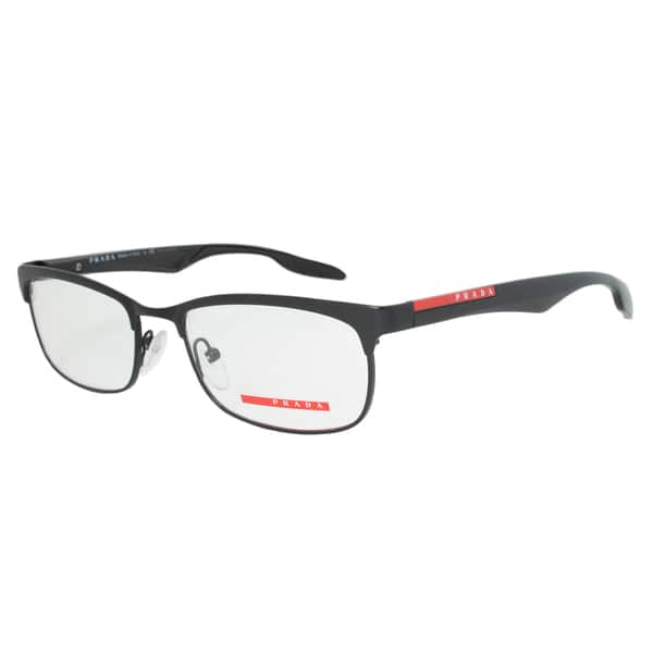 Prada PS54DV GAQ101 Eyeglasses Frame in Matte Black (As Is Item) - Overstock  - 13525048