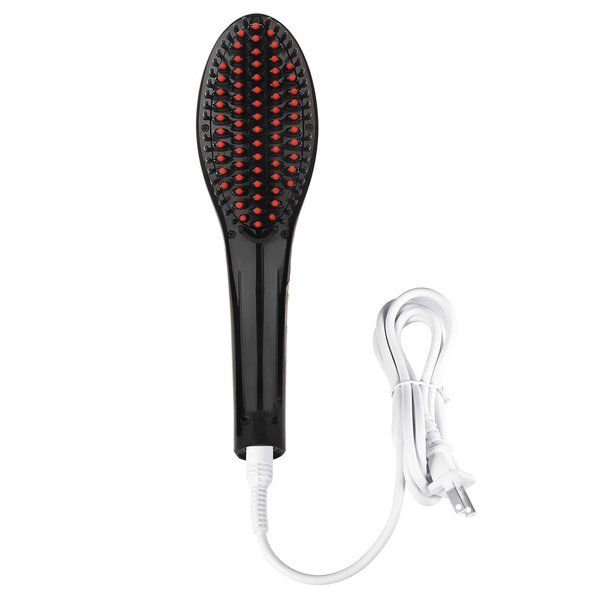 fast hair straightening brush