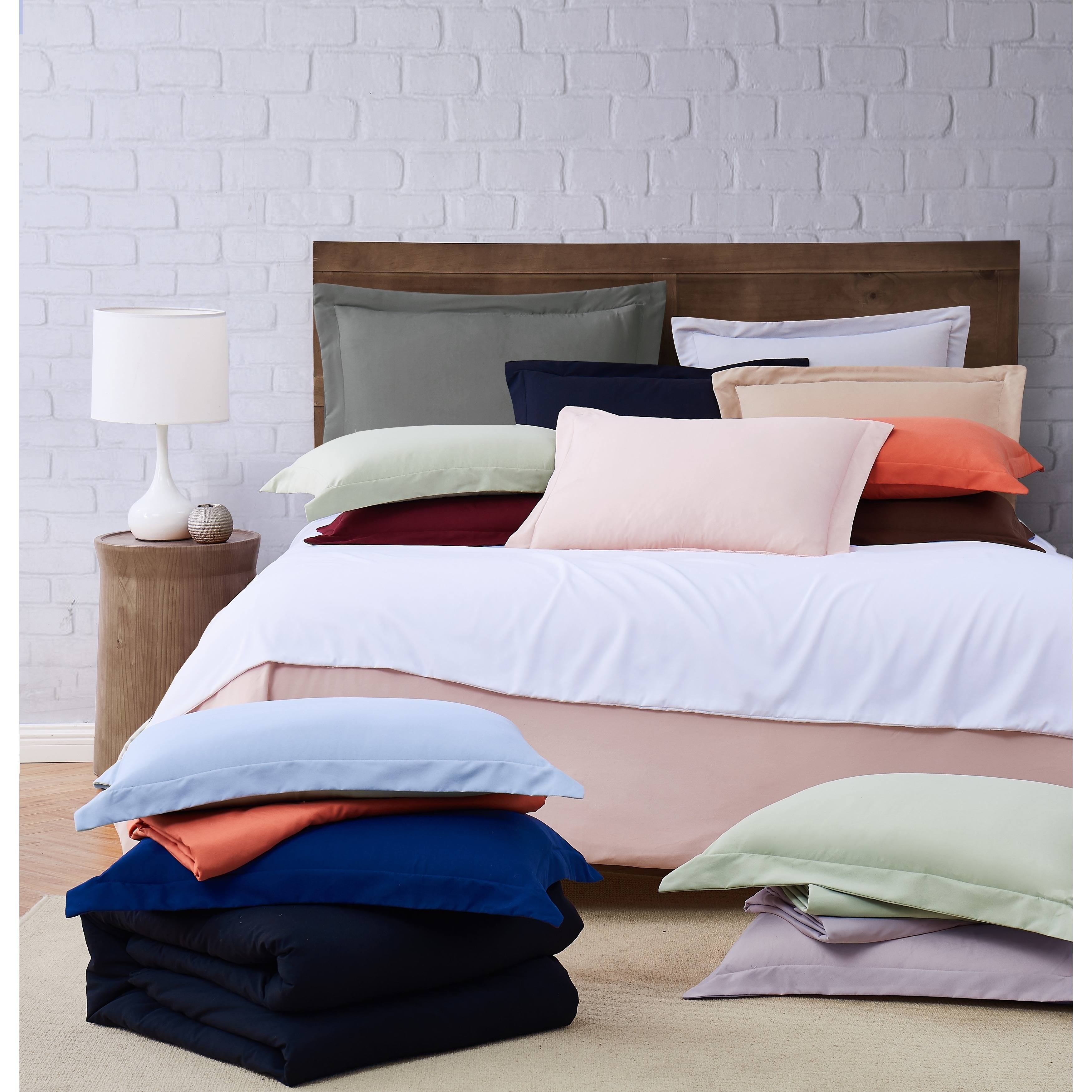Shop Truly Soft Everyday Solid 3 Piece Duvet Cover Set Overstock