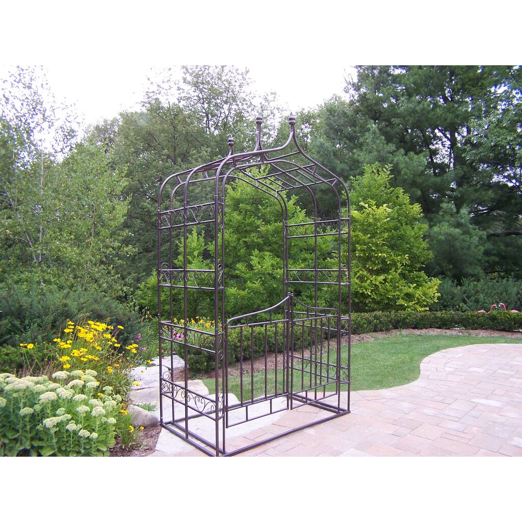 London Gothic Arbor with Gate