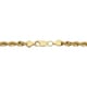 preview thumbnail 2 of 1, Fremada Men's 10k Yellow Gold 4.75-mm Semi Solid Rope Chain Bracelet (8.5 inches)