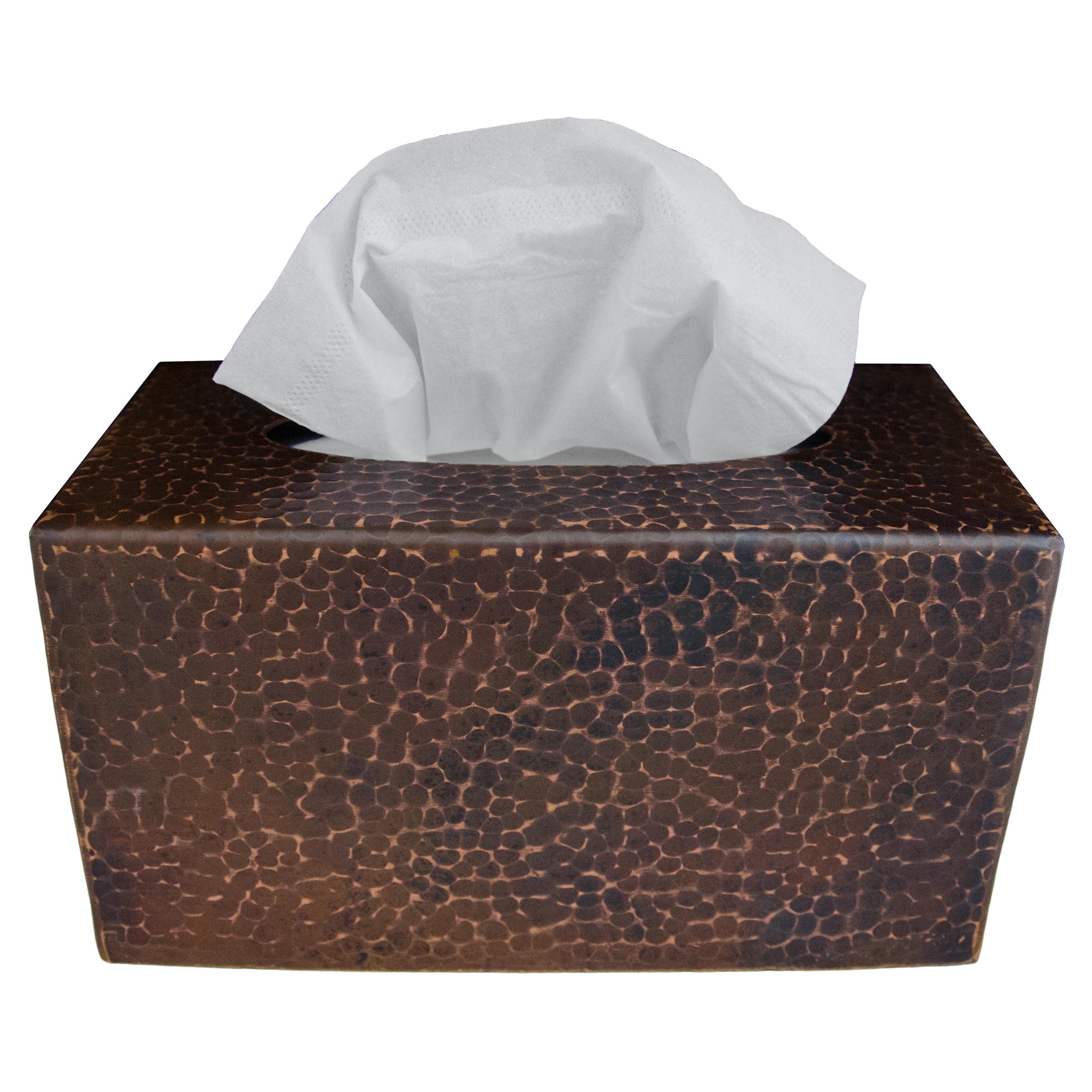 bronze tissue box cover