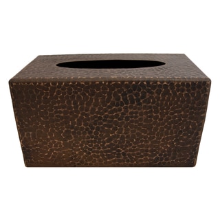 oil rubbed bronze tissue box cover