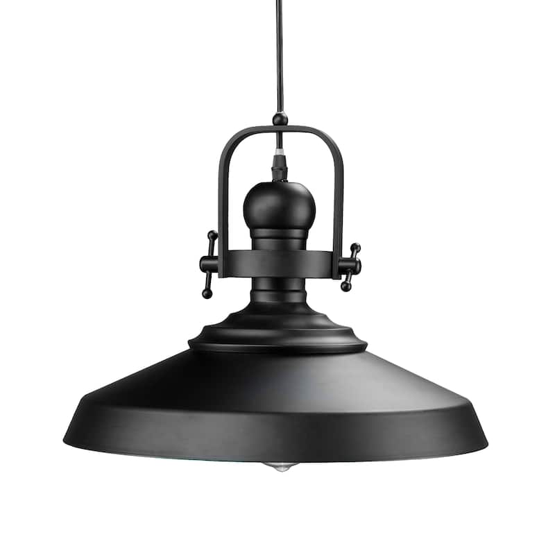 SEI Furniture Bindel Industrial Bell Pendant Light