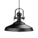 preview thumbnail 4 of 8, SEI Furniture Bindel Industrial Bell Pendant Light