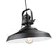 preview thumbnail 5 of 8, SEI Furniture Bindel Industrial Bell Pendant Light