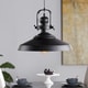 preview thumbnail 3 of 8, SEI Furniture Bindel Industrial Bell Pendant Light