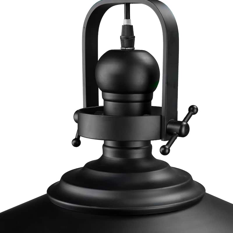 SEI Furniture Bindel Industrial Bell Pendant Light