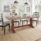 preview thumbnail 3 of 29, Eleanor Two-tone Solid Wood Top Dining Table by iNSPIRE Q Classic