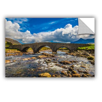 ArtAppealz Steve Ainsworth's 'The Old Stone Bridge' Removable Wall Art Mural