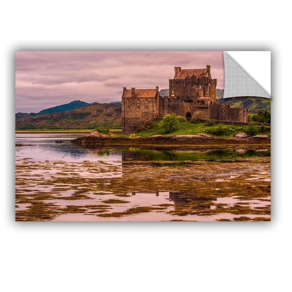 ArtAppealz Steve Ainsworth's 'Eilean Donan Castle' Removable Wall Art ...