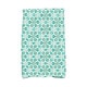 preview thumbnail 2 of 2, Water Mosaic Geometric Print Kitchen Towel Green