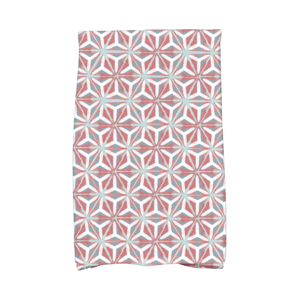 Water Mosaic Geometric Print Kitchen Towel