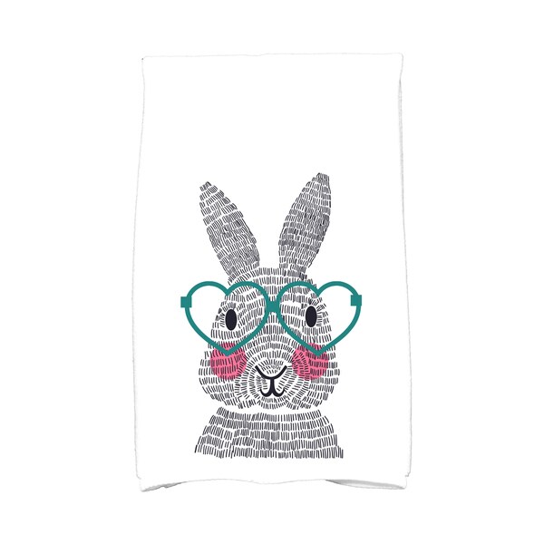 What S Up Bunny Holiday Animal Print Hand Towel Free Holiday Animal Print Hand Towel