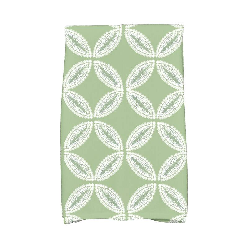 Tidepool Geometric Print Hand Towel