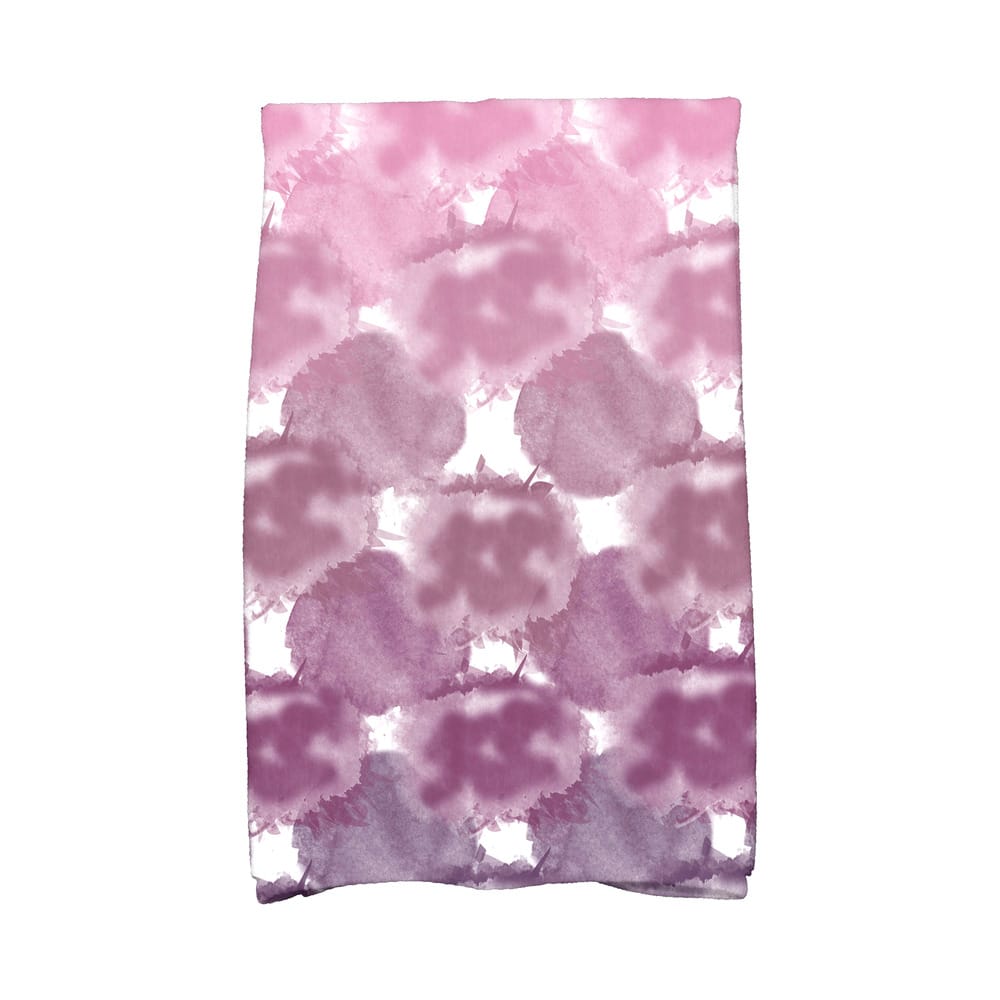 Beach Clouds Geometric Print Hand Towel