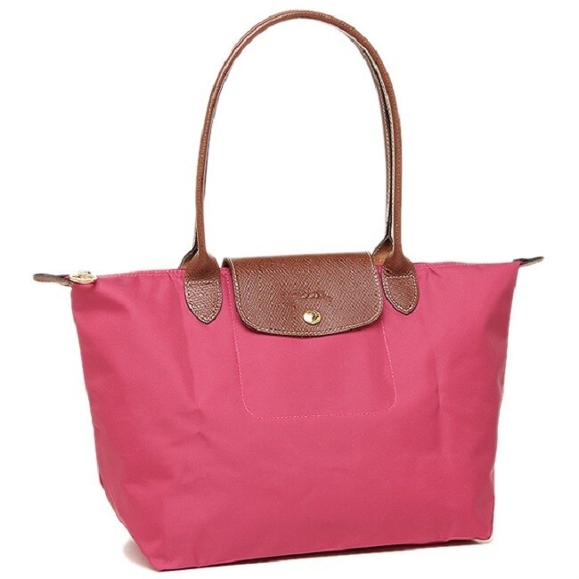 longchamp pink tote