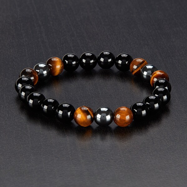 Shop Crucible Men's Tiger Eye, Onyx and 