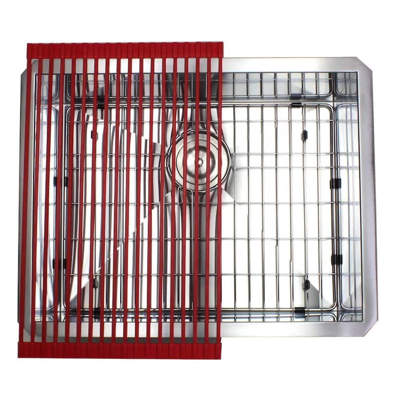 23-inch Stainless Steel Single Bowl Undermount Kitchen Sink