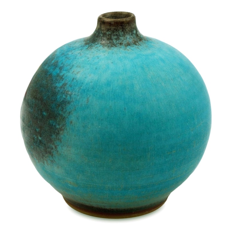 Ceramic Vase Turquoise Realm large (Thailand)
