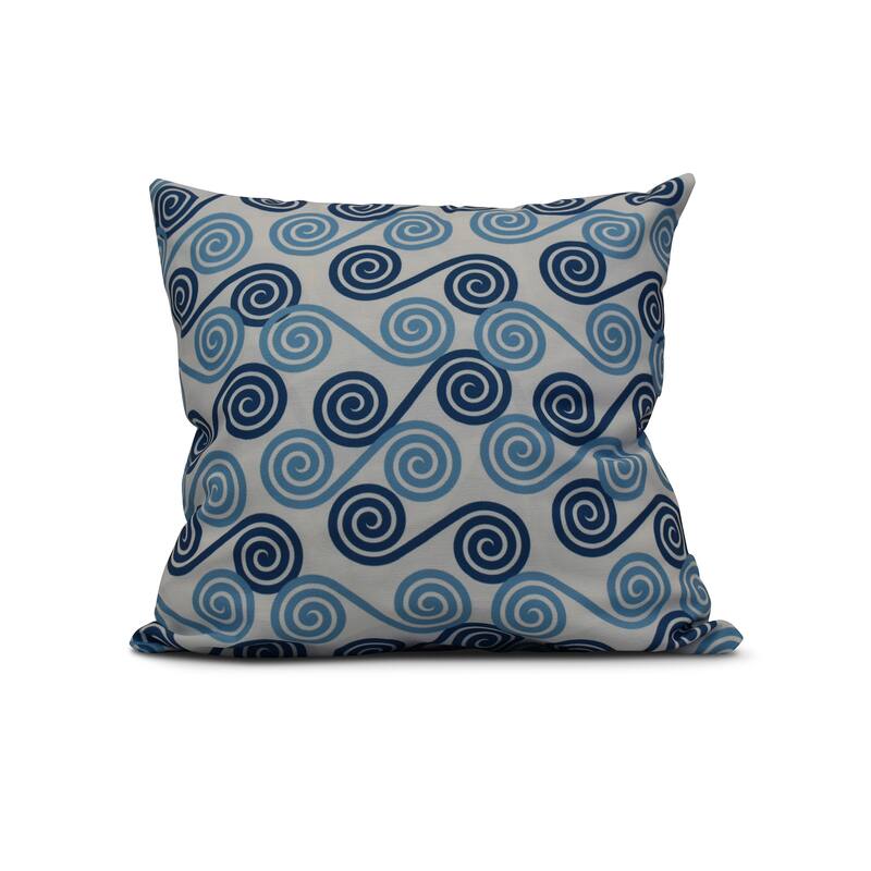 18-inch Rip Curl Geometric Print Outdoor Pillow