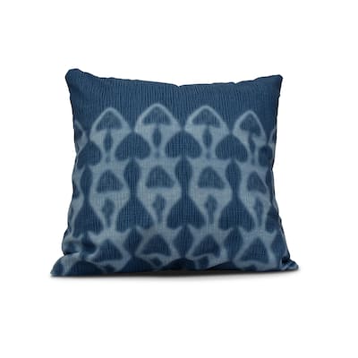 20-inch Watermark Geometric Print Outdoor Pillow