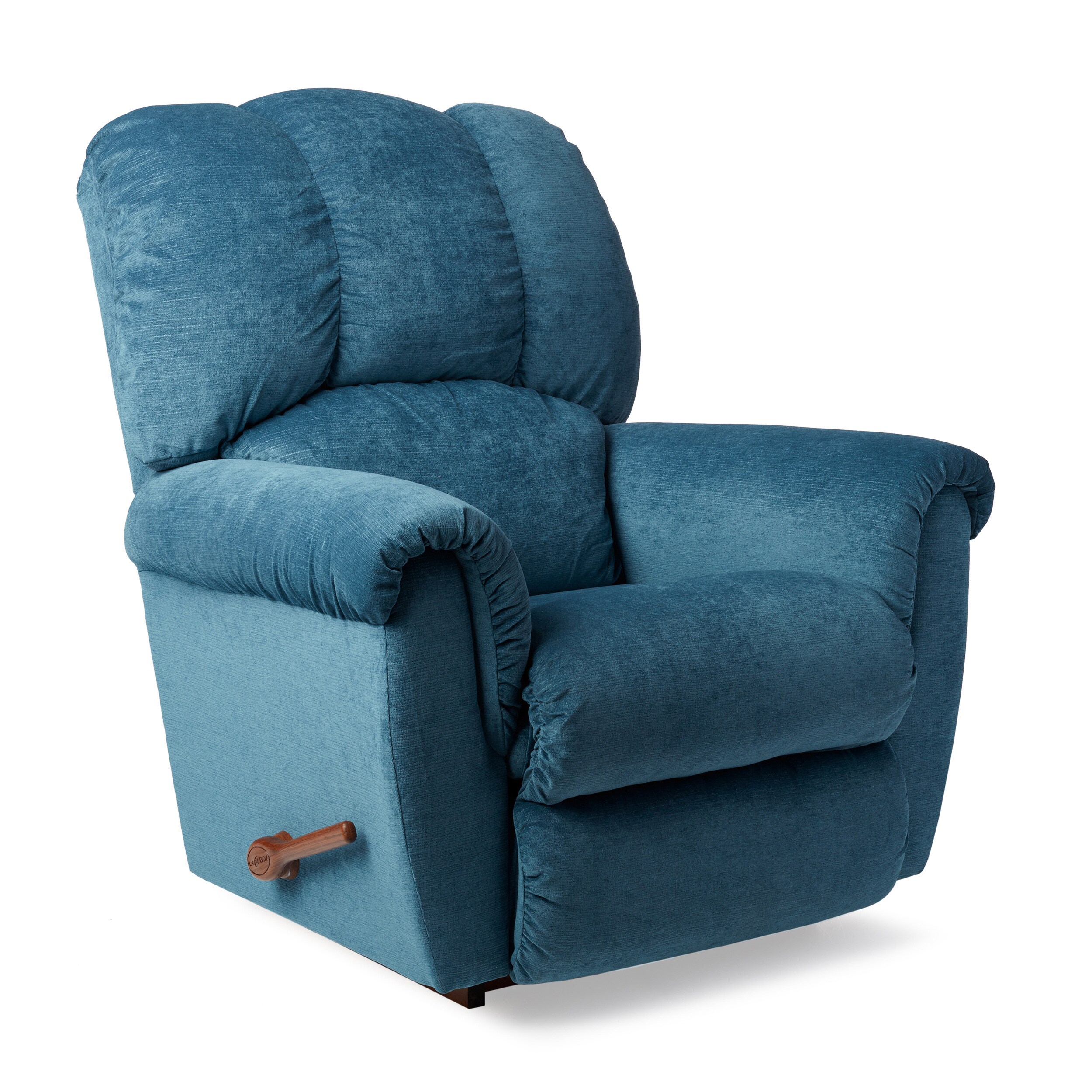 Shop La Z Boy Connor Teal Blue Recliner Overstock 13542354