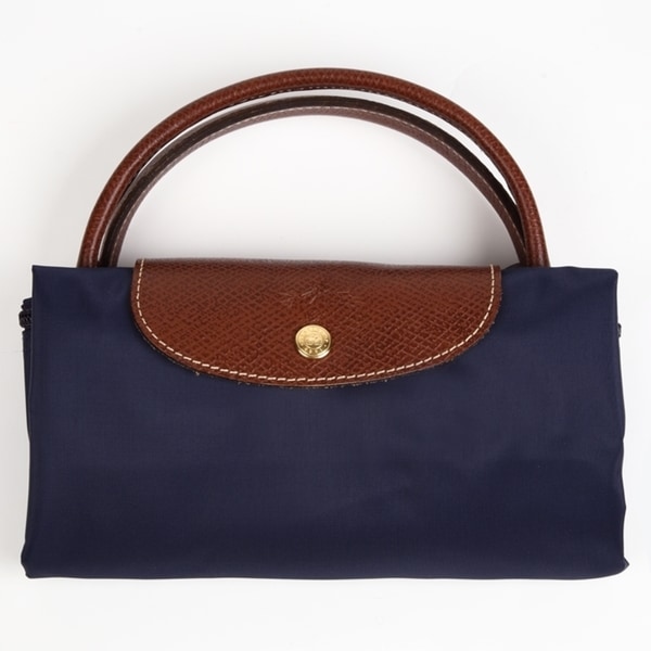 navy blue longchamp bag
