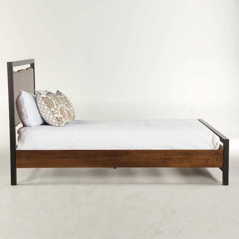Glenwood Acacia Wood King Bed