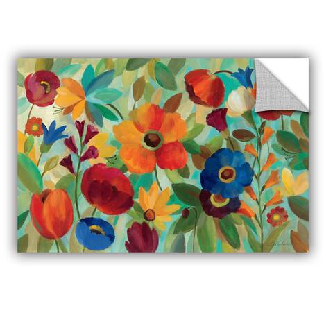 ArtAppealz Silvia Vassileva's 'Summer Floral V' Removable Wall Art Mural