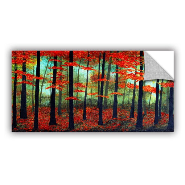 ArtAppealz Herb Dickinson's 'Deep Forest Love' Removable Wall Art Mural ...