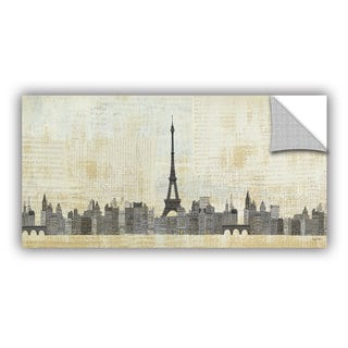 ArtAppealz Avery Tillmon's 'Eiffel Skyline 3' Removable Wall Art Mural ...
