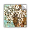 Porch & Den "Green Leaves Impression" Canvas Wall Art