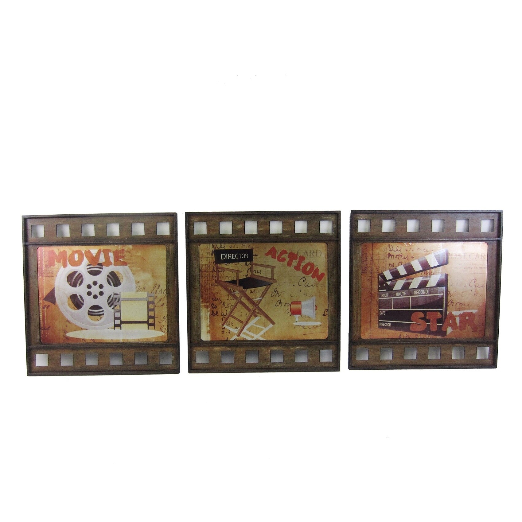 Shop Multicolored Metal Movie Action Star 15 X 5 X 16 75 Wall
