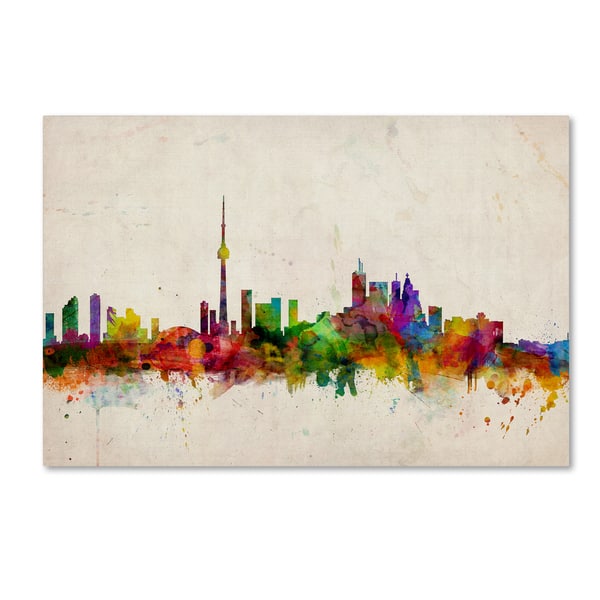 Michael Tompsett 'Toronto Skyline' Canvas Art - Bed Bath & Beyond - 13548789