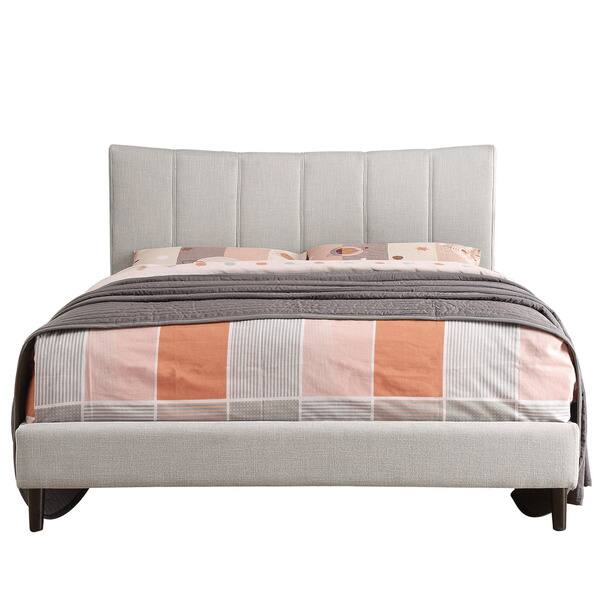 Channel Back Upholstered Bed 13550215