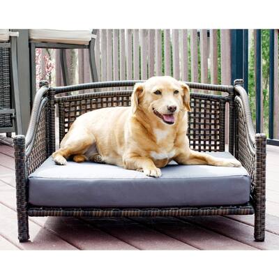 Maharaja Rattan Pet Day Bed - Indoor/Outdoor