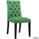 preview thumbnail 5 of 23, Copper Grove Quince Tufted Fabric Dining Chair