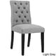 preview thumbnail 7 of 23, Copper Grove Quince Tufted Fabric Dining Chair