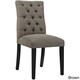 preview thumbnail 3 of 23, Copper Grove Quince Tufted Fabric Dining Chair