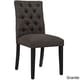 preview thumbnail 2 of 23, Copper Grove Quince Tufted Fabric Dining Chair