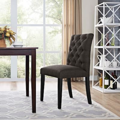 Copper Grove Quince Tufted Fabric Dining Chair