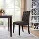preview thumbnail 1 of 23, Copper Grove Quince Tufted Fabric Dining Chair
