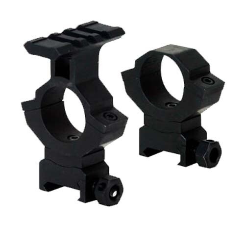 Weaver BSA STS Matte Black Aluminum Tactical Adjustable-height 5/8-inch Scope Rings